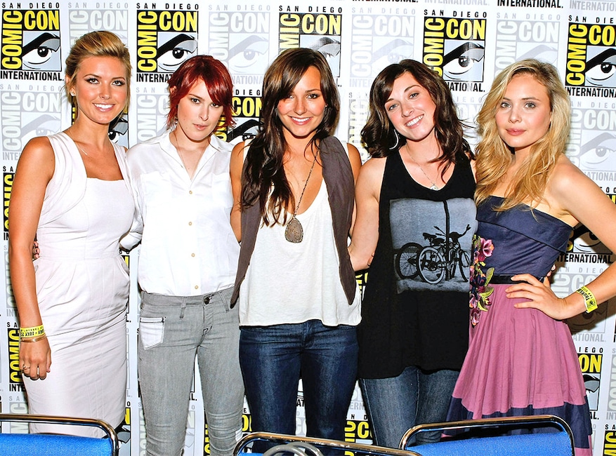 Audrina Patridge, Rumer Willis, Briana Evigan, Margo Harshman, Leah Pipes, Comic-Con 2009